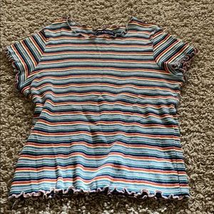 brandy melville cropped tshirt